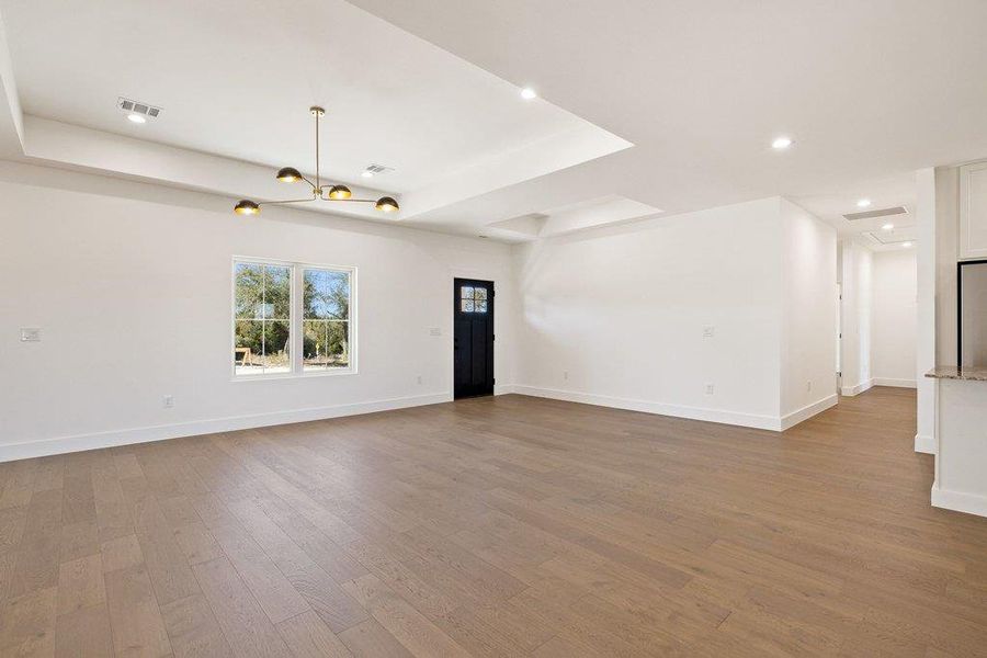 Large Open Living Room.