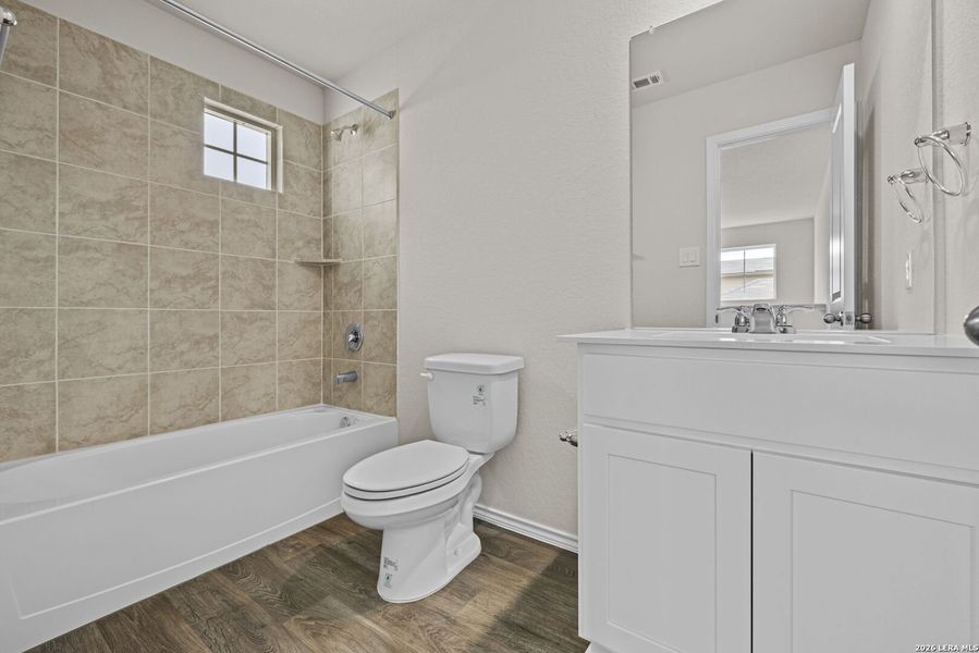 Furnished interior view inside a new home in Redbird Ranch, San Antonio (Image 5).