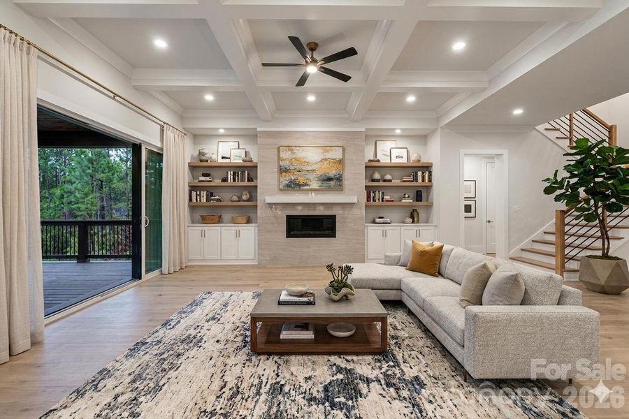 Furnished interior view inside a new home in , Lancaster (Image 19).
