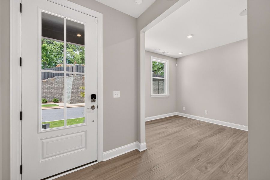 Spacious, unfurnished interior of a new home in Old Town Village, Waxhaw (Image 20).