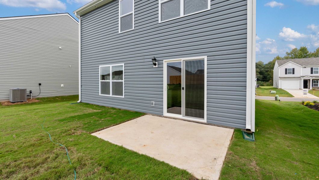 Representative exterior photo of a completed home built from the BRANDON by D.R. Horton in Gibson Grove, Laurens, SC (Image 21).