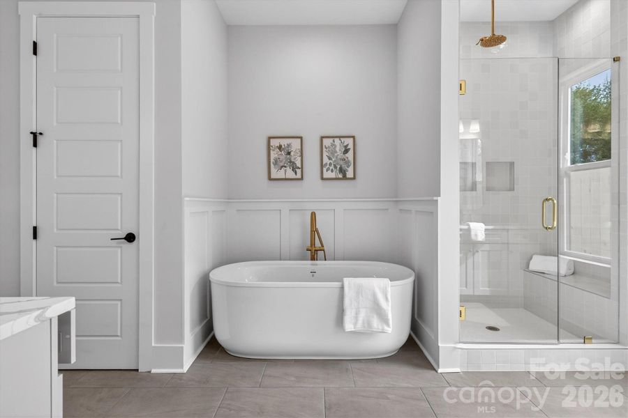 Furnished interior view inside a new home in , Charlotte (Image 8). Furnished interior view inside a new home in , Charlotte (Image 8).