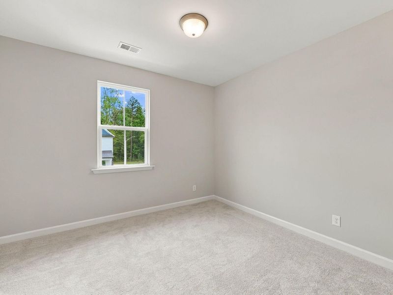 Spacious, unfurnished interior of a new home in Forestville Yard, Knightdale (Image 25). Spacious, unfurnished interior of a new home in Forestville Yard, Knightdale (Image 25).