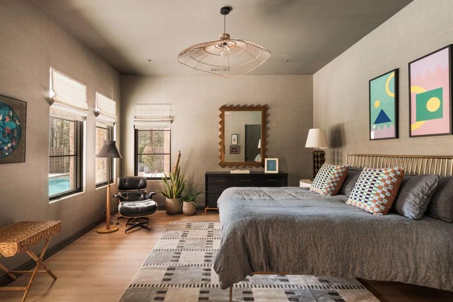 Furnished interior view inside a new home in , Sandy Springs (Image 51).