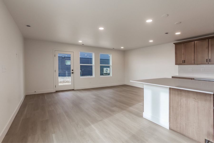 Representative unfurnished interior of a home built from the Sage by Hartford Homes in Bloom, Fort Collins (Image 29).