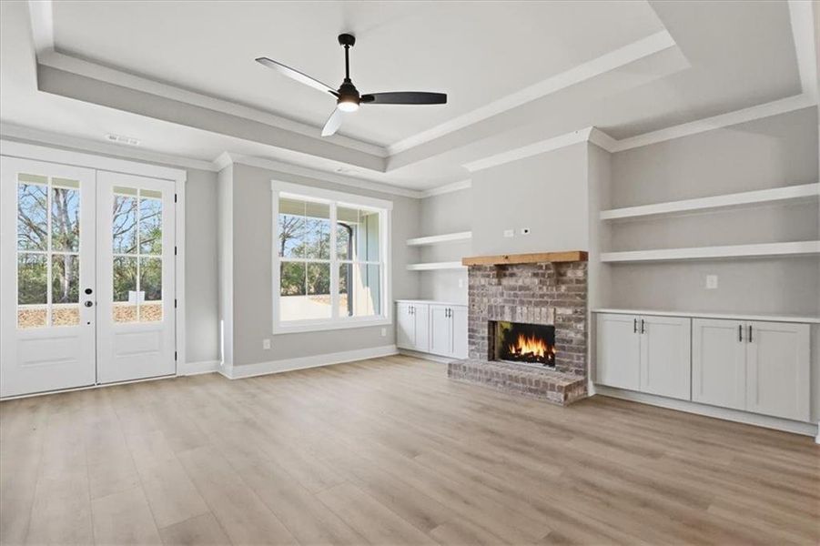 Spacious, unfurnished interior of a new home in , Statham (Image 58).