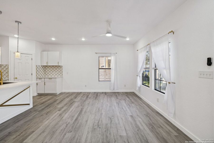 Spacious, unfurnished interior of a new home in , San Antonio (Image 23). Spacious, unfurnished interior of a new home in , San Antonio (Image 23).