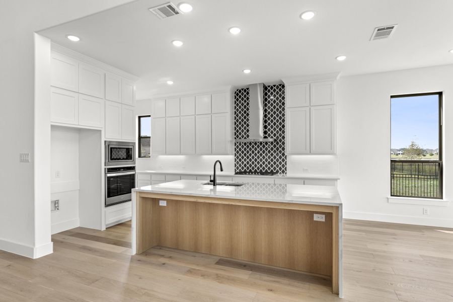 Representative furnished interior of a home built from the 5042 by Tradition Homes in Lakewood at Brookhollow – 60′ Lots, Prosper (Image 8).