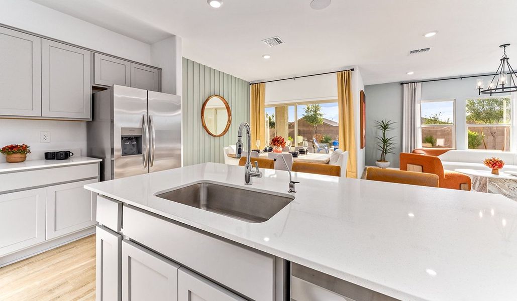 Furnished interior view inside a new home in Hanson Ridge, Vail (Image 12).
