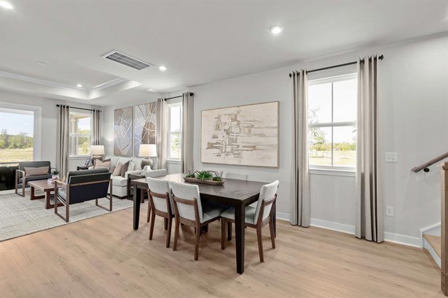 Furnished interior view inside a new home in Sea Trail, Sunset Beach (Image 16).