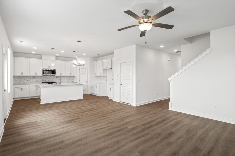 Furnished interior view inside a new home in Calista Farms, White House (Image 30).