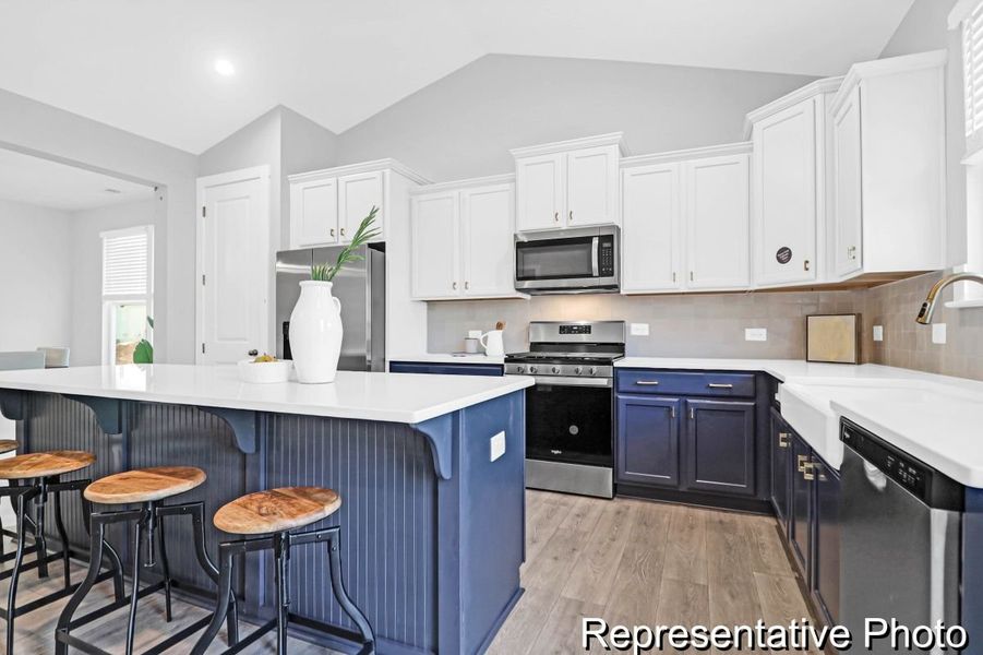 Furnished interior view inside a new home in Homecoming, Ravenel (Image 3).
