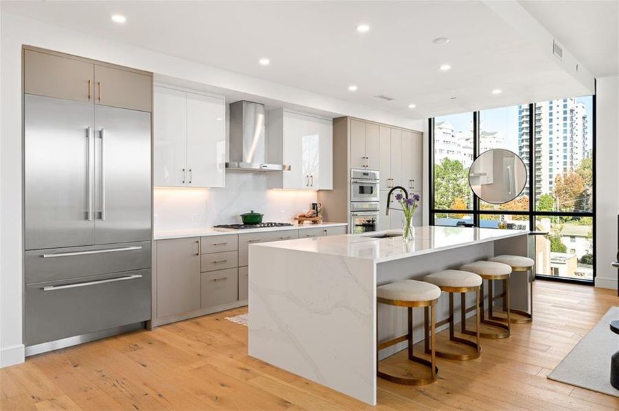 Furnished interior view inside a new home in The Dillon Buckhead, Atlanta (Image 4).