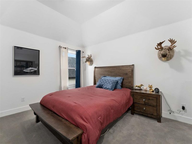 Furnished interior view inside a new home in Mustang Lakes: 86ft. lots, Celina (Image 36).