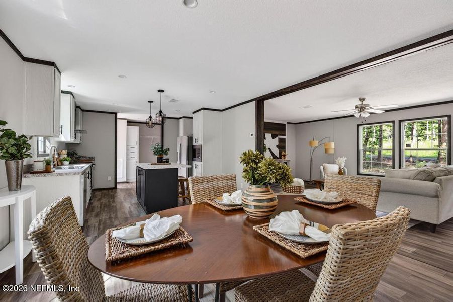 Furnished interior view inside a new home in , Middleburg (Image 40).