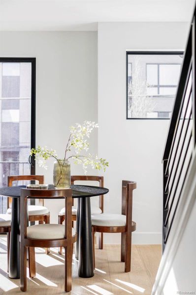 Furnished interior view inside a new home in , Denver (Image 12).