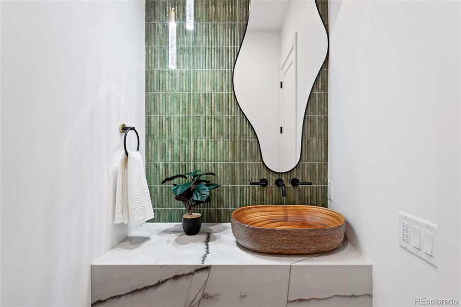 Furnished interior view inside a new home in , Denver (Image 45).