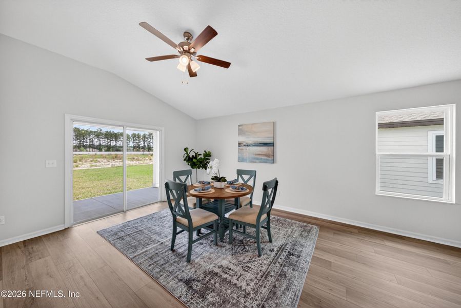 Furnished interior view inside a new home in , Jacksonville (Image 12).
