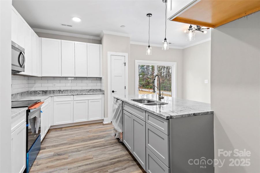 Furnished interior view inside a new home in , Winston-Salem (Image 4).