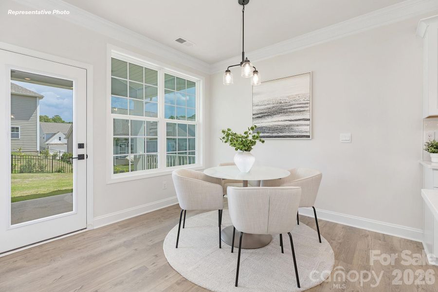 Furnished interior view inside a new home in Laurelbrook, Sherrills Ford (Image 5).
