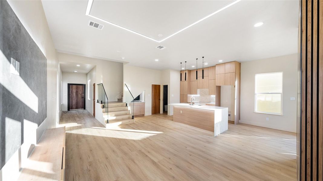 Furnished interior view inside a new home in , Houston (Image 10).