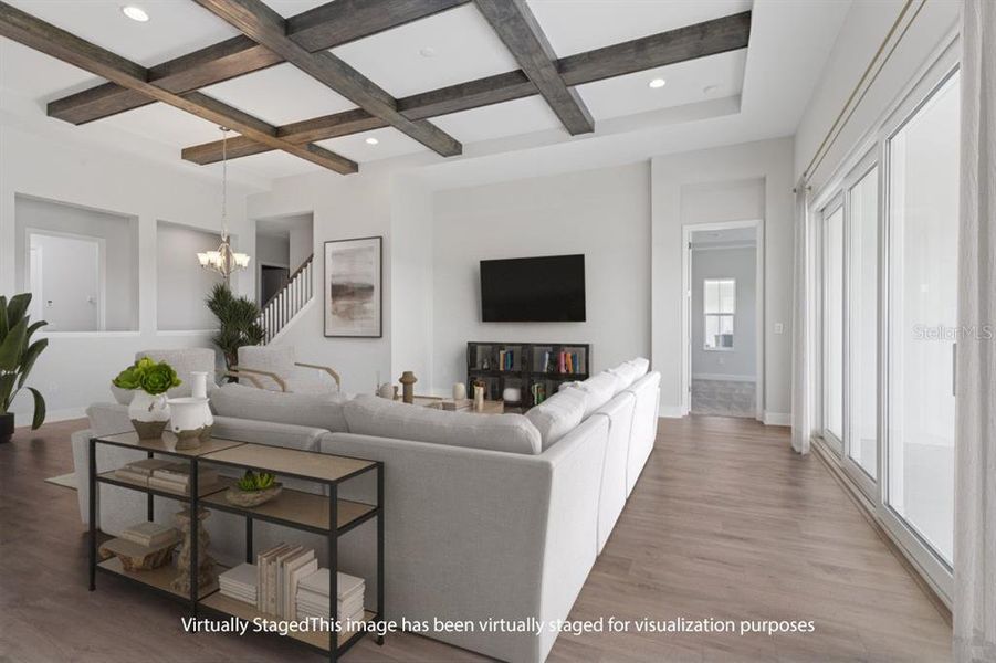 Furnished interior view inside a new home in Oakfield, Parrish (Image 10).