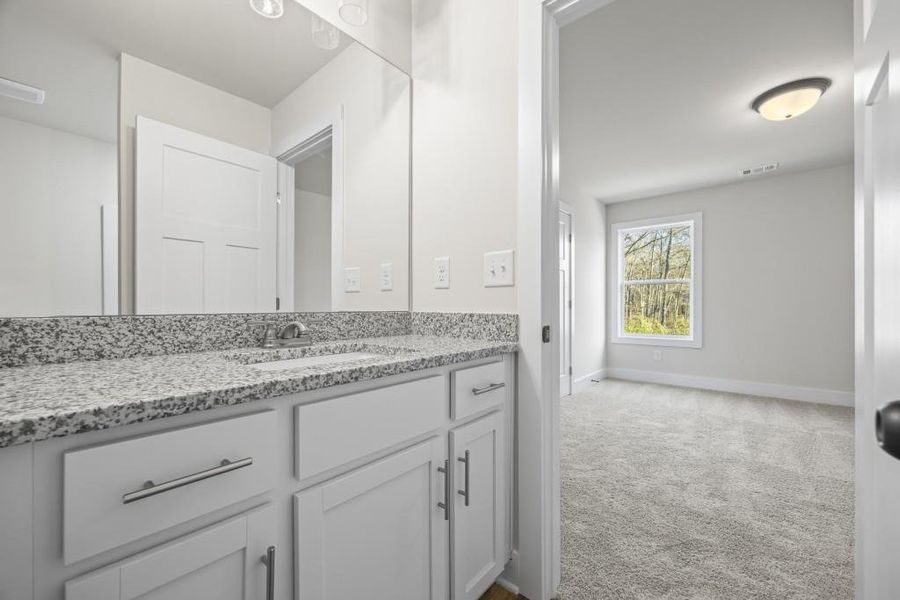 Furnished interior view inside a new home in , Hartwell (Image 13).
