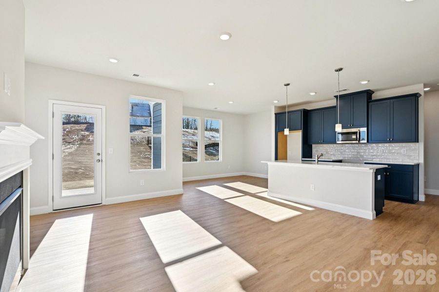 Furnished interior view inside a new home in , Cramerton (Image 14).