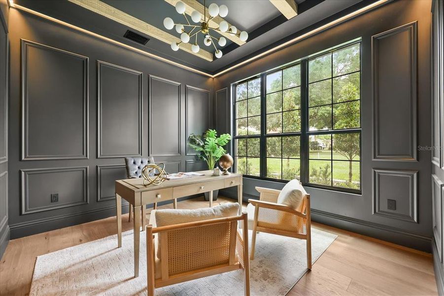 Furnished interior view inside a new home in , Winter Park (Image 62). Furnished interior view inside a new home in , Winter Park (Image 62).