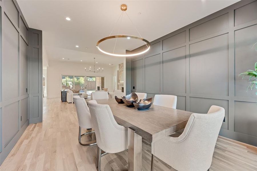 Furnished interior view inside a new home in , Dallas (Image 6). Furnished interior view inside a new home in , Dallas (Image 6).