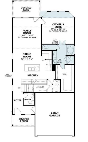 2D floor plan layout of this home in Summerview, Fulshear, TX (Image 3). 2D floor plan layout of this home in Summerview, Fulshear, TX (Image 3).
