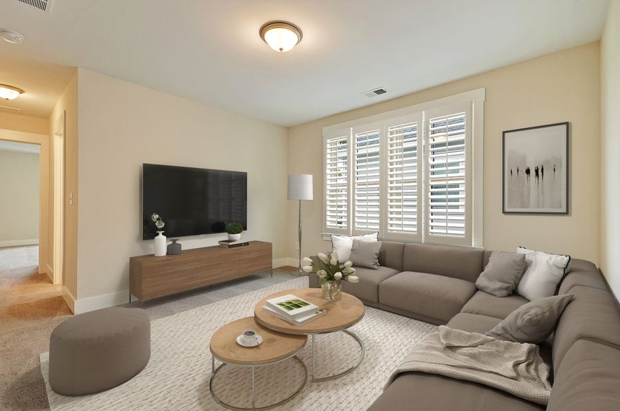 Furnished interior view inside a new home in Harmony Township, Georgetown (Image 8).