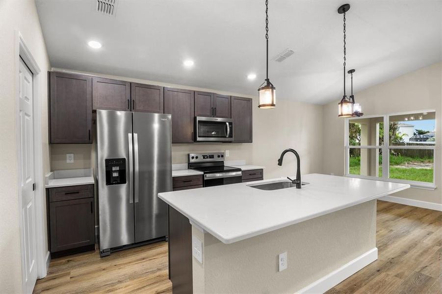 Furnished interior view inside a new home in , Eagle Lake (Image 7).