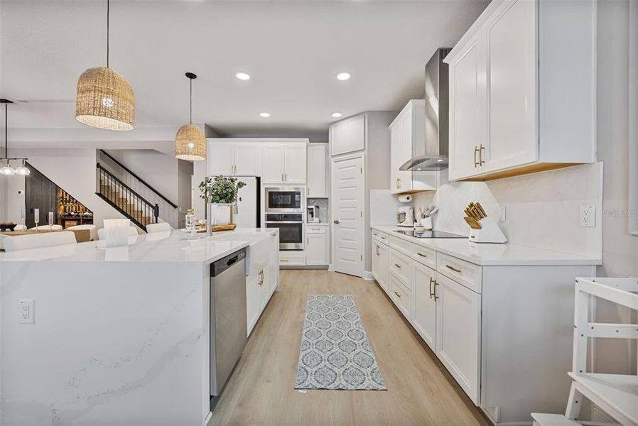 Furnished interior view inside a new home in , Wesley Chapel (Image 64). Furnished interior view inside a new home in , Wesley Chapel (Image 64).