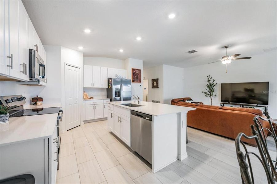 Furnished interior view inside a new home in Mirada: The Estates II, San Antonio (Image 12).