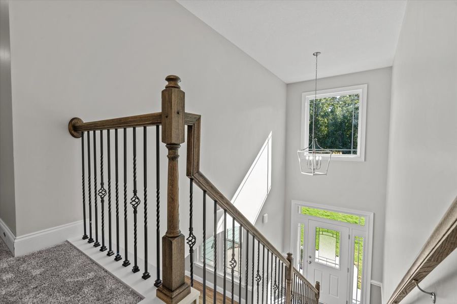 Representative unfurnished interior of a home built from the Enory by Enchanted Homes in Guadalupe Heights, Seguin (Image 33).