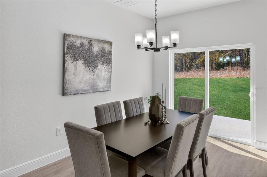 Furnished interior view inside a new home in , Citrus Springs (Image 11).