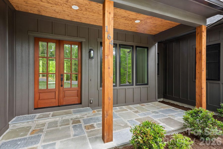 Exterior details and patio area of a home in , Etowah (Image 27).