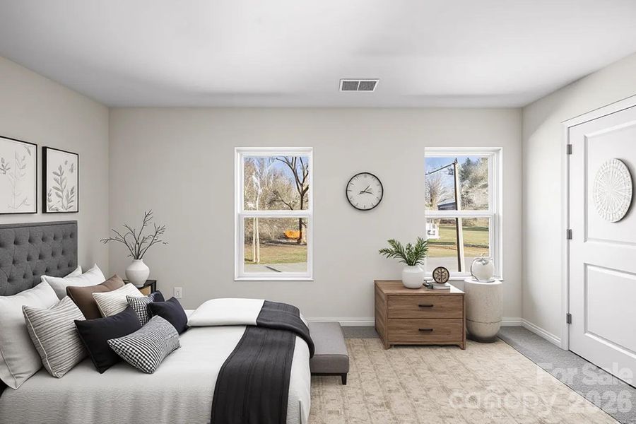 Furnished interior view inside a new home in , Bessemer City (Image 11).