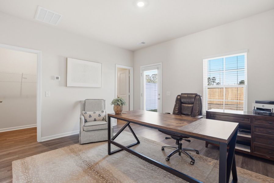 Representative furnished interior of a home built from the Aspen 3 Exterior by McGuinn Homes in Liberty Village, Hinesville (Image 5).