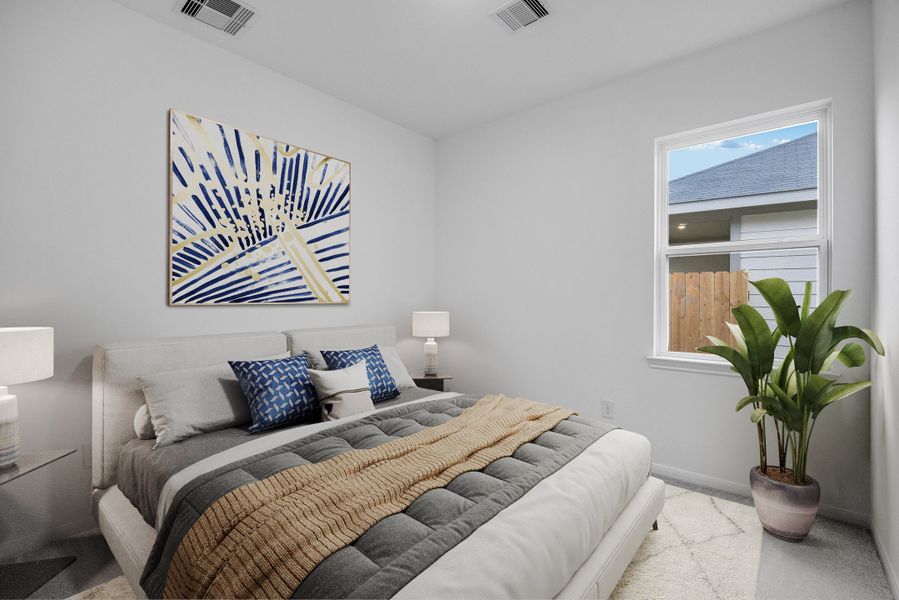 Furnished interior view inside a new home in Hockley Meadows, Hockley (Image 10). Furnished interior view inside a new home in Hockley Meadows, Hockley (Image 10).