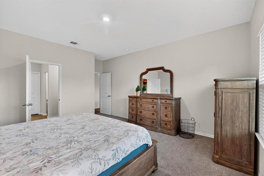 Furnished interior view inside a new home in , Providence Village (Image 26). Furnished interior view inside a new home in , Providence Village (Image 26).