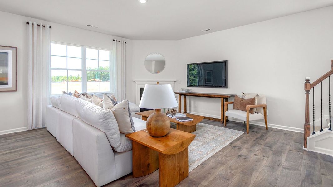 Furnished interior view inside a new home in Cambridge Park, Mebane (Image 6).