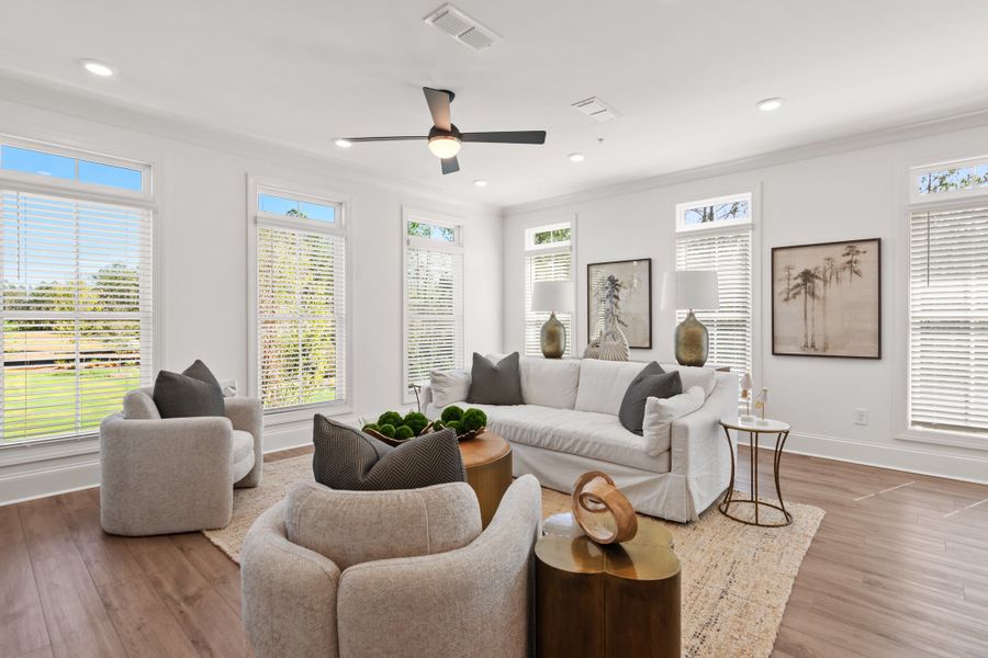 Representative furnished interior of a home built from the The Benton I by The Providence Group in Ecco Park, Alpharetta (Image 31).