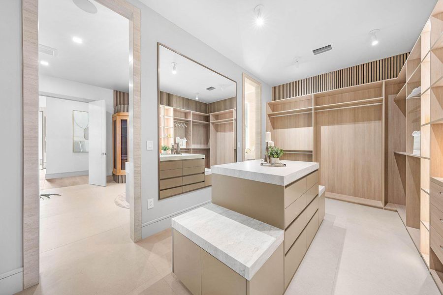 Furnished interior view inside a new home in , Boca Raton (Image 13).