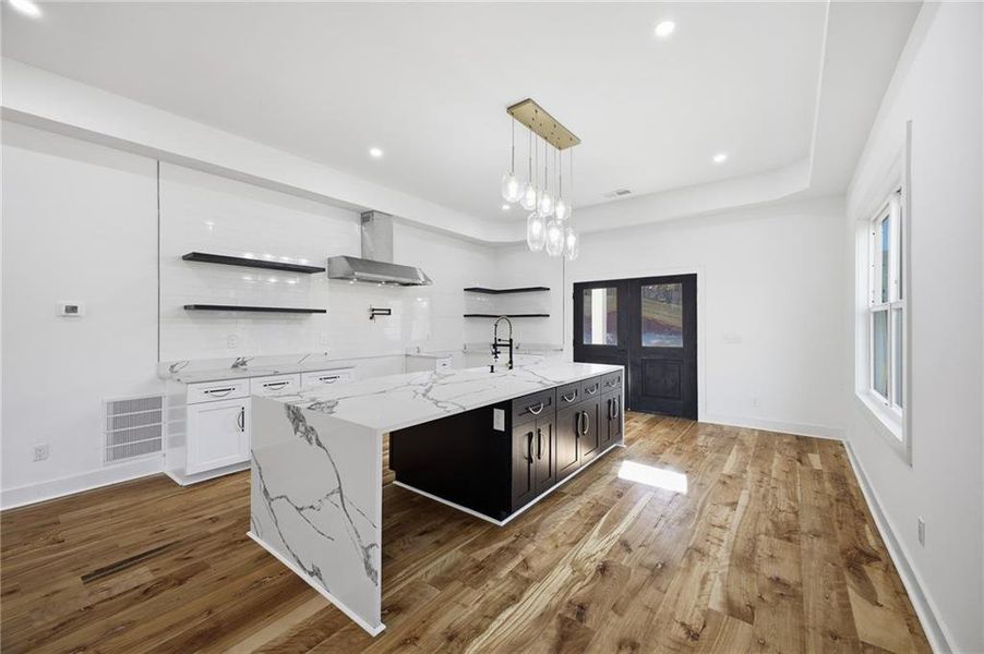 Furnished interior view inside a new home in , Flowery Branch (Image 10).