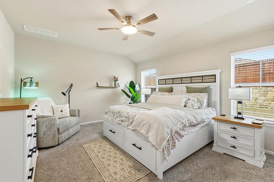 Furnished interior view inside a new home in Hickory Grove, Denton (Image 29).