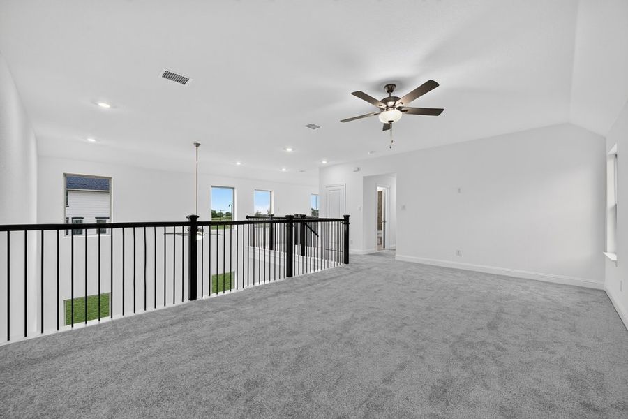 Spacious, unfurnished interior of a new home in The Ranch at Uptown Celina, Celina (Image 27). Spacious, unfurnished interior of a new home in The Ranch at Uptown Celina, Celina (Image 27).