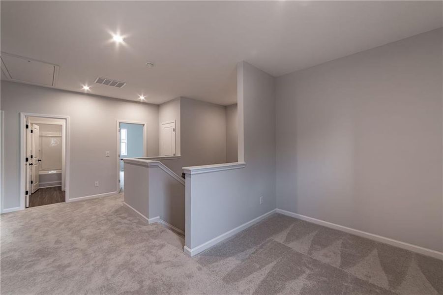 Spacious, unfurnished interior of a new home in , Canton (Image 65).