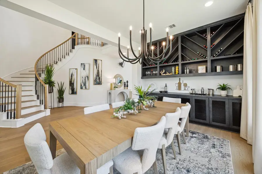 Representative furnished interior of a home built from the The Jaxson IX by Westin Homes in Audubon - 70', Magnolia (Image 9).